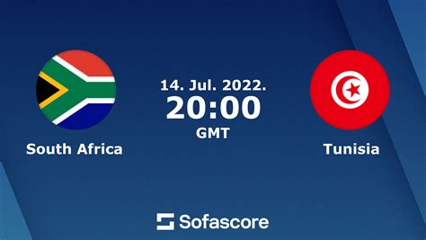 south africa vs tunisia live score